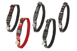 KARLIE Halsband TONKA Safety-Click 10mm 30cm mit Glöckchen für Katzen