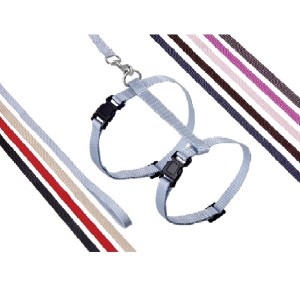 KARLIE Nylongeschirr mit Leine Art Sportiv Plus XXL 15mm 120cm für Katzen