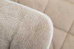 BEEZTEES Liegekissen NANO CANVAS Baumwolle/Polyester Sand waschbar für Hunde