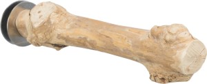 TRIXIE Zubehör SITZSTANGE aus Kaffeeholz 20cm Ø 20-30mm Befestigung für Vögel
