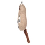 FLAMINGO Spielzeug WIGRI WASCHBÄR beige Kanevas 36cm Knistergeräusch für Hunde