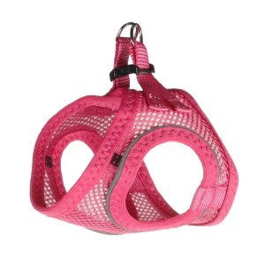 FLAMINGO Geschirr STEP&GO BENTO Rosa mit atmungsaktivem Mesh-Material für Hunde