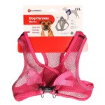 FLAMINGO Geschirr STEP&GO BENTO Rosa mit atmungsaktivem Mesh-Material für Hunde