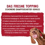 BOSCH Topping FRESHE SCHNAUZE 200g verschiedene Sorten dampfgegart für Hunde