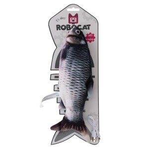 HOFMAN ANIMAL CARE Aktivspielzeug Robocat Fish Karpfen 30cm für Katzen