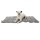 TRIXIE Liegekissen BE NORDIC Reisedecke Hooge grau 100 x 65cm für Hunde
