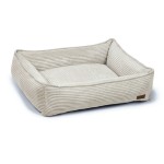 BEEZTEES Liegebett Designed by Lotte Ribbed hellgrau m....