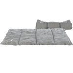 TRIXIE Liegedecke Reisedecke LENI Web-Velours grau...