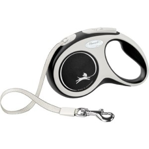 FLEXI Roll-Leine NEW COMFORT GURT Gr. S bis 15kg 5m versch. Farben für Hunde