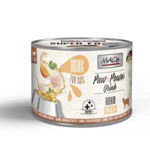 MACs Ergänzungsfuttermittel Paw Power Drink 200g getreidefrei für Katzen