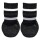 TRIXIE Socken Anti-Rutsch XS-XL Baumwolle/Latex 2 Stück schwarz für Hunde