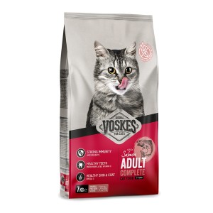 VOSKES Trockenfutter ADULT COMPLETE SALMON Lachs für Katzen