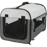 TRIXIE Hundebox Basic Softbox Kennel dunkelgrau/hellgrau...
