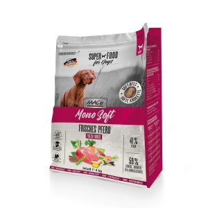 MACS SOFT Hundefutter MONO SOFT frisches Pferd getreidefrei 4,0kg