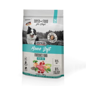 MACS SOFT Hundefutter MONO SOFT frisches Rind getreidefrei