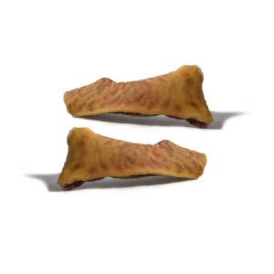CRAZYPET Kauartikel KOPFHAUTPLATTEN RIND getrocknet ca.18cm Inhalt 2 Stück Hund