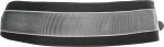 TRIXIE Leine BAUCHGURT mit LEINE Nylon Gurt 70-130cm/90mm Grafit für große Hunde