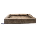 HOFMAN ANIMAL CARE Hundebett Lets Sleep Comfy Cushion Kunstleder Taube