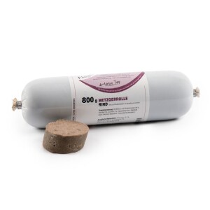 DIANA Nassfutter Metzgerrolle Rind Kartoffel Zucchini getreidefrei Hunde 1 x 800g
