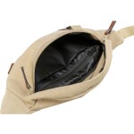 TRIXIE Snacktasche Sling-Tasche Hüft-Umhängetasche 24 x 11 x 8cm Sand / Schwarz
