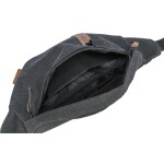 TRIXIE Snacktasche Sling-Tasche Hüft-Umhängetasche 24 x 11 x 8cm Sand / Schwarz