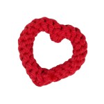 SAGAFLOR Hundespielzeug azoona TAU-HERZ Valentin 13cm ROT
