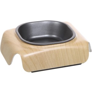HAGEN Napf Catit Design Melaminnapf Tefloneinsatz Holzoptik je 230ml für Katzen