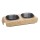 HAGEN Napf Catit Design Melaminnapf Tefloneinsatz Holzoptik je 230ml für Katzen