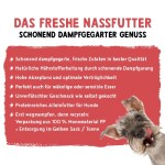 BOSCH Nassfutter FRESHE SCHNAUZE 250g für Hunde Rind mit Hirse & Rote Bete