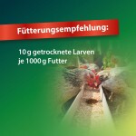 RÖHNFRIED Einzelfuttermittel schwarze Soldatenfliegenlarven für Geflügel