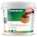 RÖHNFRIED Einzelfuttermittel schwarze Soldatenfliegenlarven für Geflügel