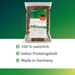 RÖHNFRIED Einzelfuttermittel schwarze Soldatenfliegenlarven für Geflügel