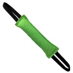 futterscheune.live® Hundespielzeug weiche BEISSWURST 2 Handschlaufen Nylon