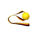 futterscheune.live® Hundespielzeug SCHAUMSTOFFBALL Ø 7cm oder 9cm mit 2,5cm Band