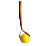 futterscheune.live® Hundespielzeug SCHAUMSTOFFBALL Ø 7cm oder 9cm mit 2,5cm Band