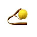 futterscheune.live® Hundespielzeug SCHAUMSTOFFBALL Ø 7cm oder 9cm mit 2,5cm Band