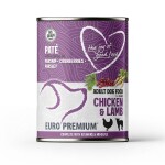 BEDUCO Nassfutter Paté EURO PREMIUM CHICKEN &...