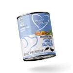 BEDUCO Nassfutter Paté EURO PREMIUM TUNA & SALMON 400g adult für Hunde