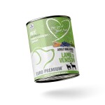 BEDUCO Nassfutter Paté EURO PREMIUM LAMB & VENISON 400g adult für Hunde