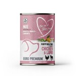 BEDUCO Nassfutter Paté EURO PREMIUM CHICKEN &...