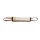 futterscheune.live® Hundespielzeug weiche BEISSWURST 30cm 2 Handschlaufen Jute
