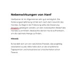 HANFRED Nahrungsergänzung HANFPULVER MINI bei Unruhe und Stress 30g für Hunde