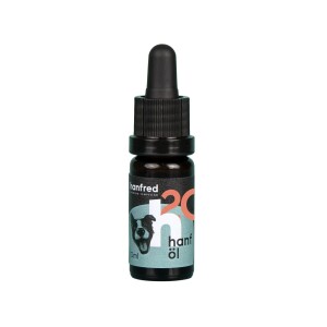 HANFRED Nahrungsergänzung HANF CBD Öl 20% 10ml für Hunde