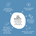HANFRED Nahrungsergänzung SOS Athro Gelenk-Fit Pulver 65g für Hunde