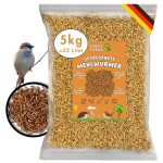HAPPY FARMS Einzelfuttermittel knusprige MEHLWÜRMER getrocknet hohe Qualität