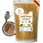 HAPPY FARMS Einzelfuttermittel knuspriger INSEKTENMIX 3...