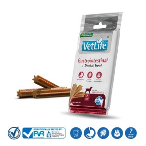 FARMINA Kauartikel VET LIFE GASTROINTESTINAL + Dental Treat 11cm für Hunde