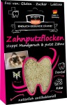 QCHEFS Ergänzungsfuttermittel ZAHNPUTZFLOCKEN 80g gegen Zahnstein für Katzen