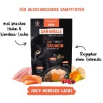 BOSCH softes Alleinfutter SANABELLE JUICY Nordsee-Lachs ohne Getreide für Katzen