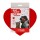 HOFMAN ANIMAL CARE Schleckmatte Eat Slow Live Longer LOVELY 23cm für Hunde